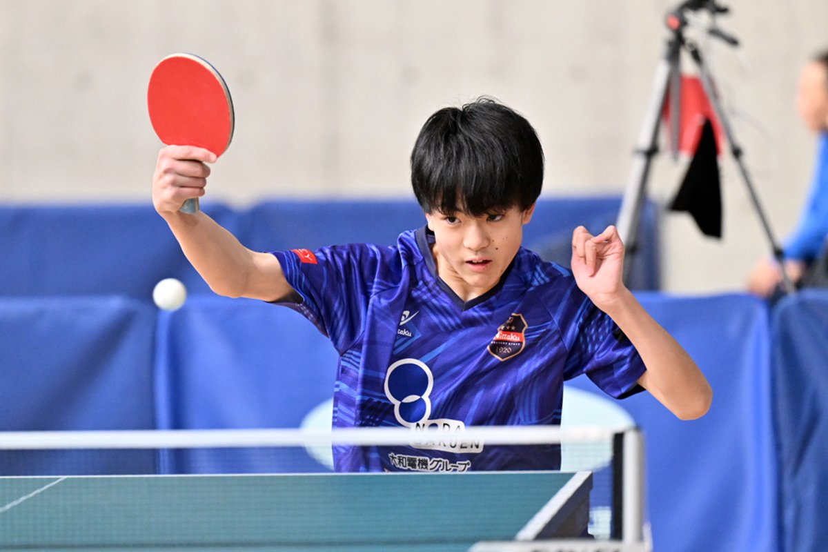 2026年全日本卓球　ジュニア男子1〜2回戦の結果と3回戦の組み合わせ