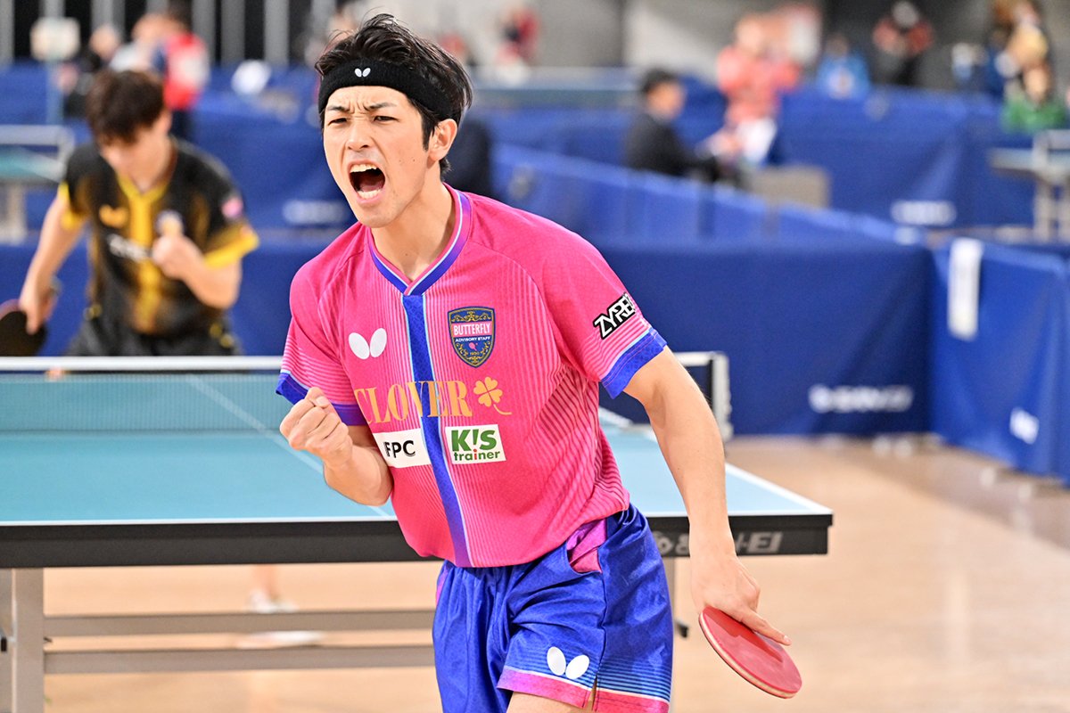 2026年全日本卓球　男子シングルス3回戦の結果と4回戦の組み合わせ