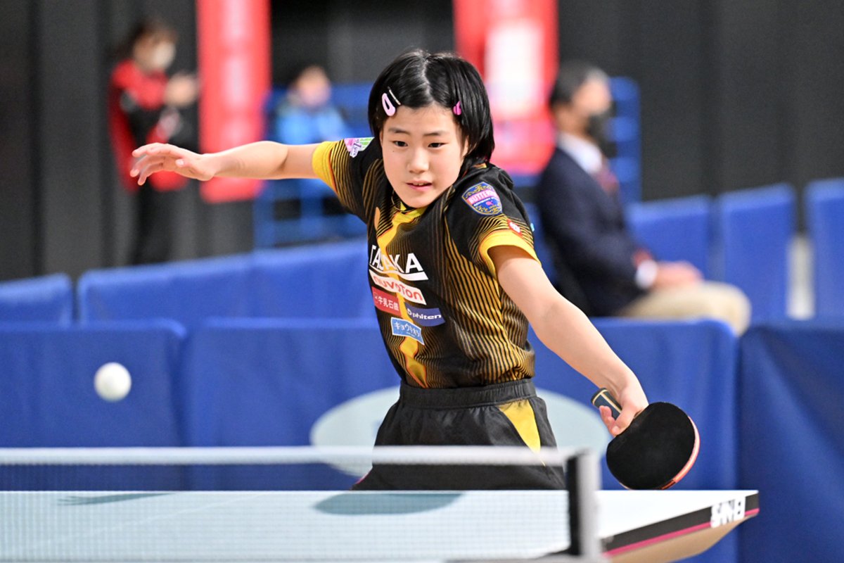 2026年全日本卓球　ジュニア女子はベスト8が出そろう