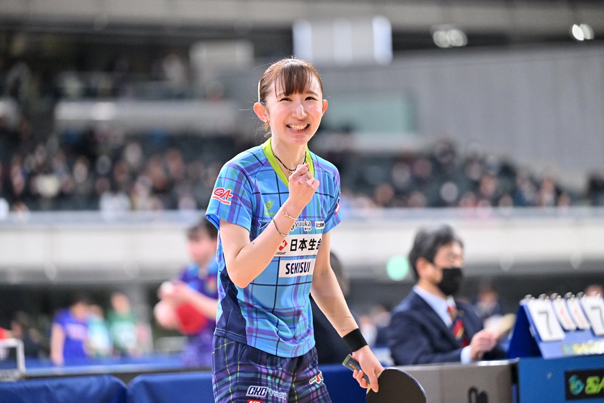 2026年全日本卓球　女子シングルス4回戦の結果と5回戦の組み合わせ