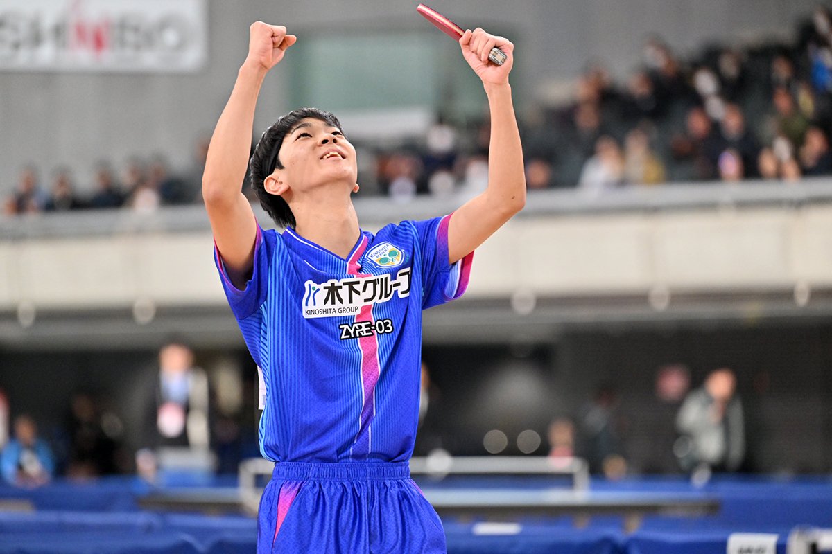2026年全日本卓球　ジュニア男子は川上流星が初優勝