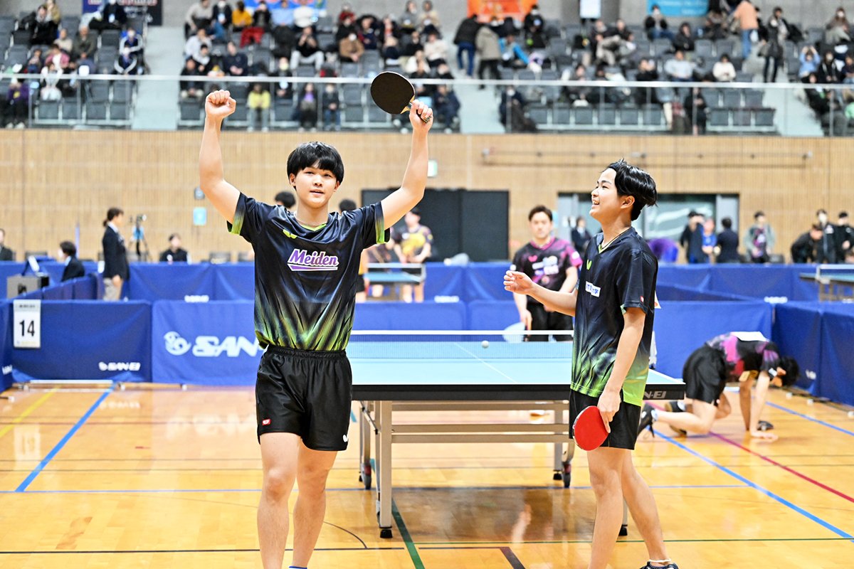 2026年全日本卓球　男子ダブルス1〜2回戦の結果と3回戦の組み合わせ