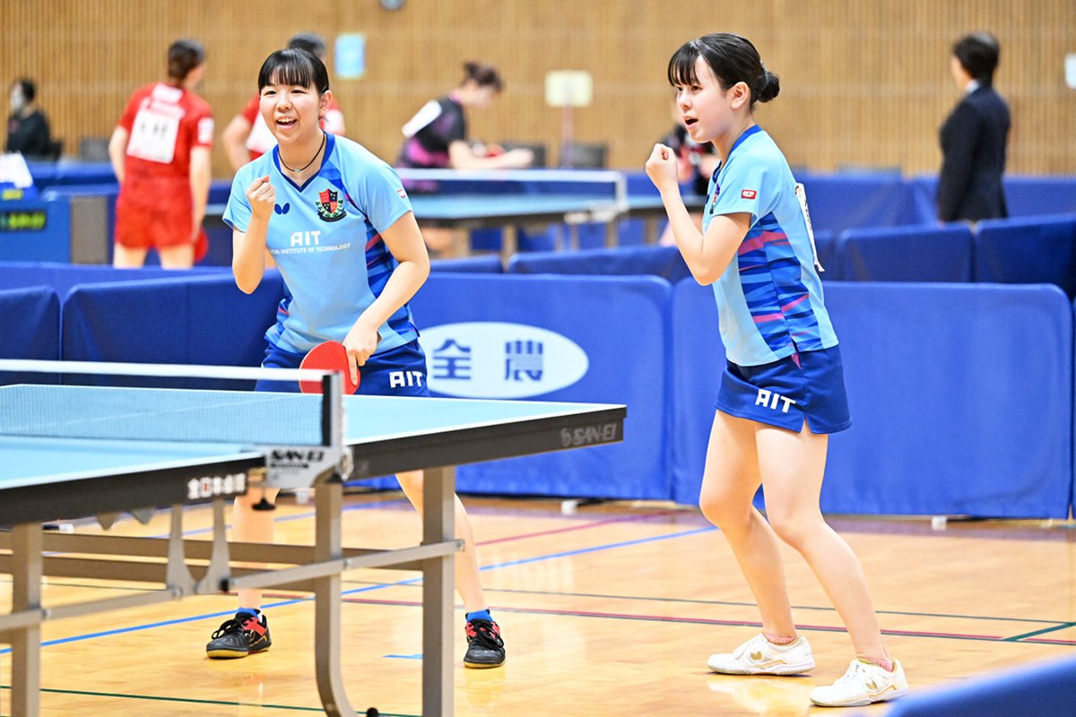 2026年全日本卓球　女子ダブルスはベスト8が出そろう