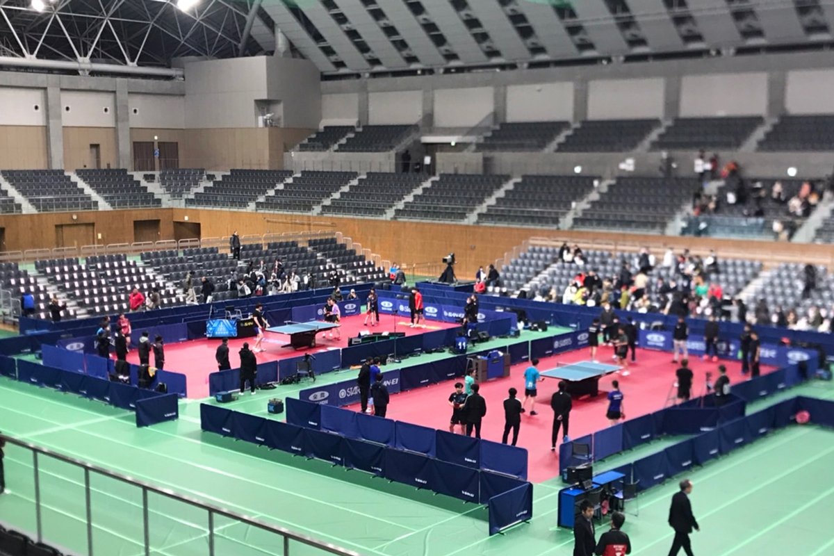 2026年全日本卓球（ダブルス）大会最終日（2月1日）のスケジュール