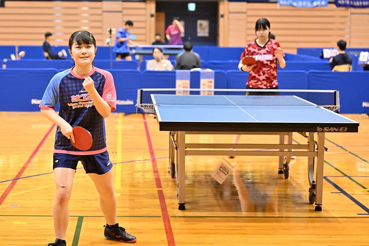 第53回全国高校選抜卓球大会　〜女子シングルスは神谷美月（郡山女大附）が優勝〜