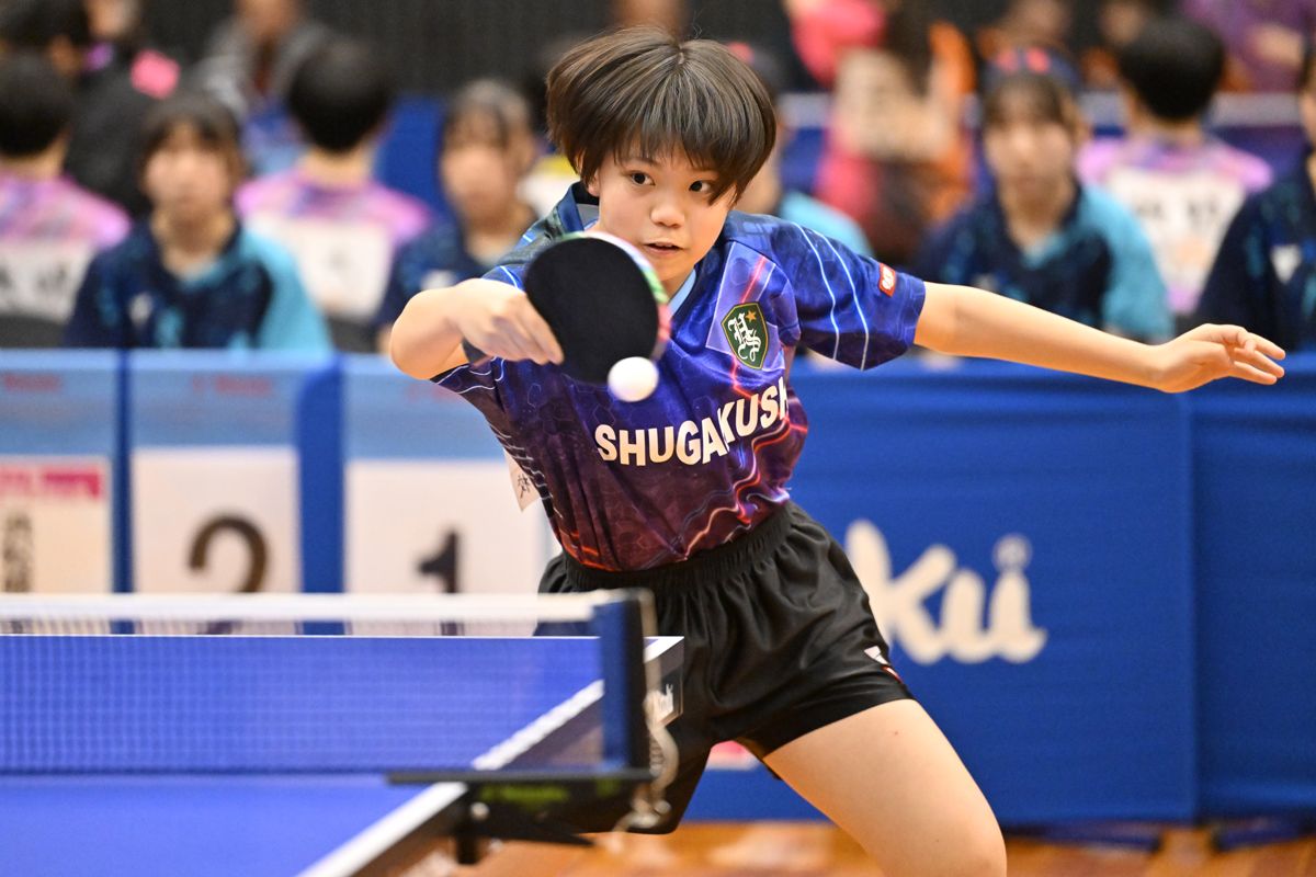 第27回全国中学選抜卓球大会　〜女子団体第1ステージ（予選リーグ）結果〜