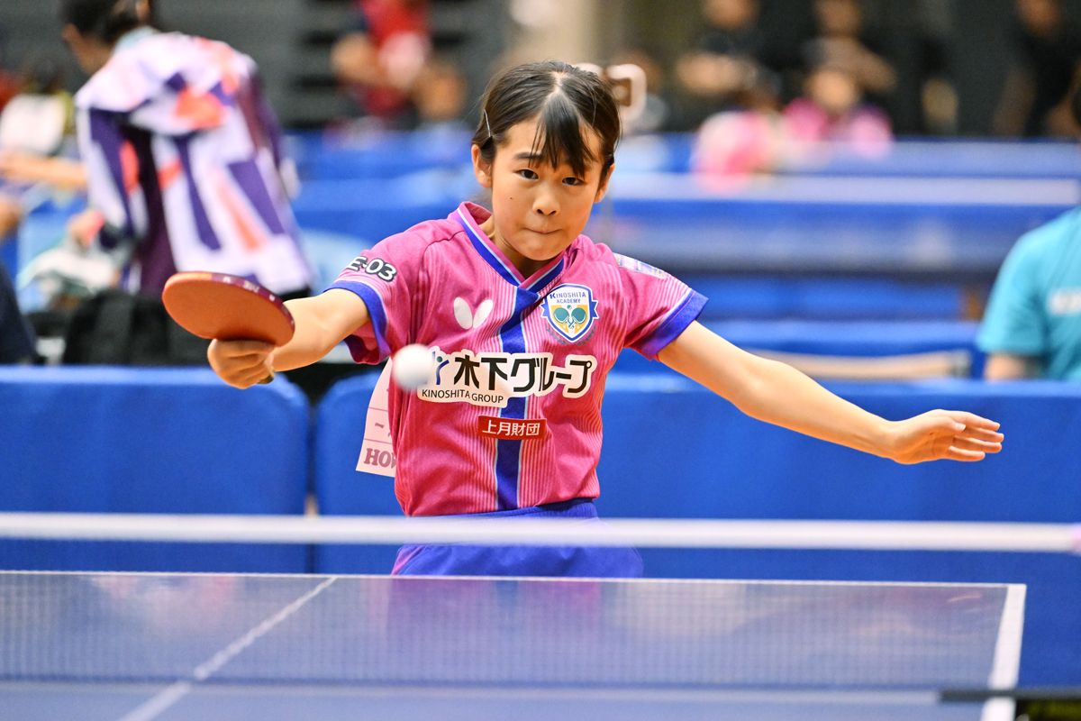 2026年全日本卓球選手権大会（ホープス・カブ・バンビの部）　～各種目のベスト8が決定（女子）～