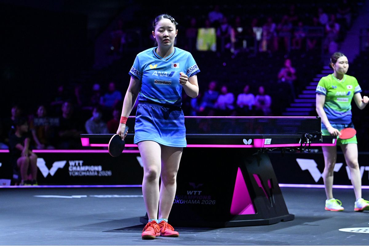 WTTチャンピオンズ横浜　女子シングルス1回戦　張本美和、早田が2回戦へ。橋本、伊藤は敗退