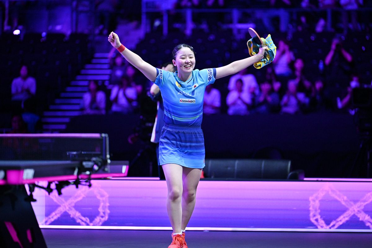 WTTチャンピオンズ横浜　女子シングルス2回戦　張本美和が陳熠との接戦を制し、ベスト8進出