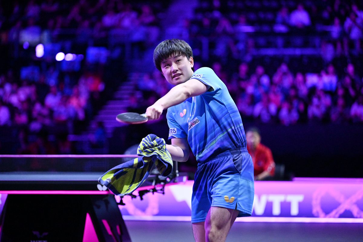  WTTチャンピオンズ横浜　男子シングルスはベスト8が出そろう　張本智和は快勝で8強入り