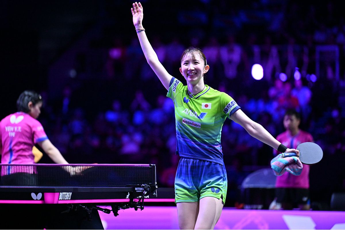 WTTチャンピオンズ横浜　女子シングルスはベスト8が出そろう　大藤、早田が8強入り