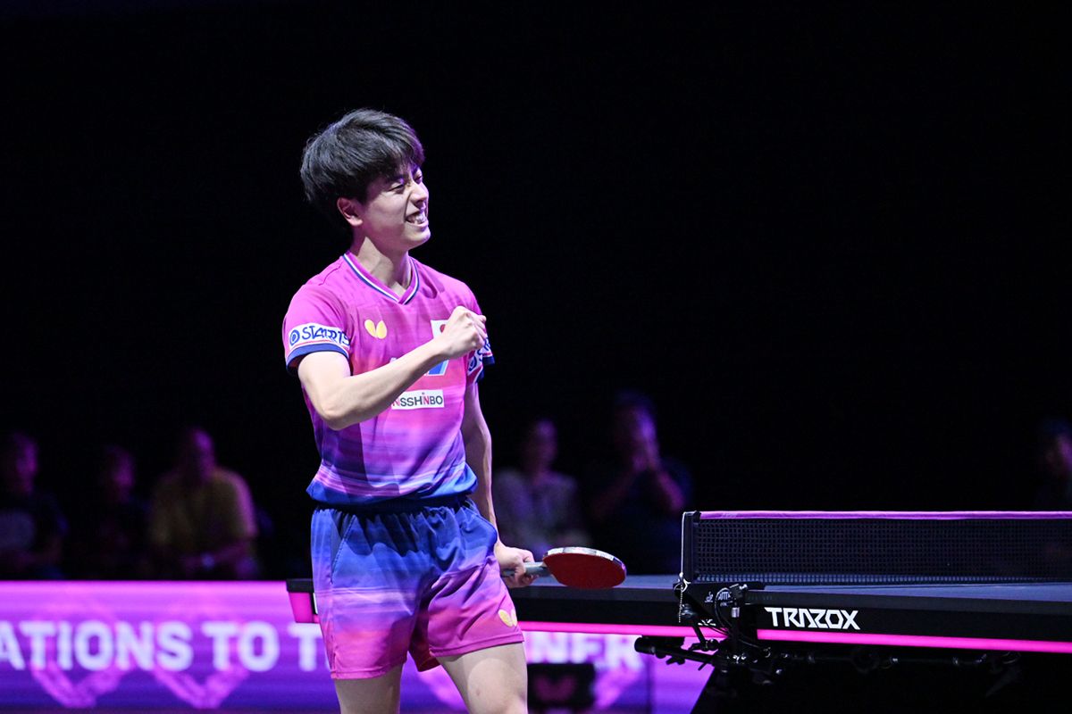 WTTチャンピオンズ横浜　男子シングルスはベスト4が決定　日本勢3人が準決勝進出