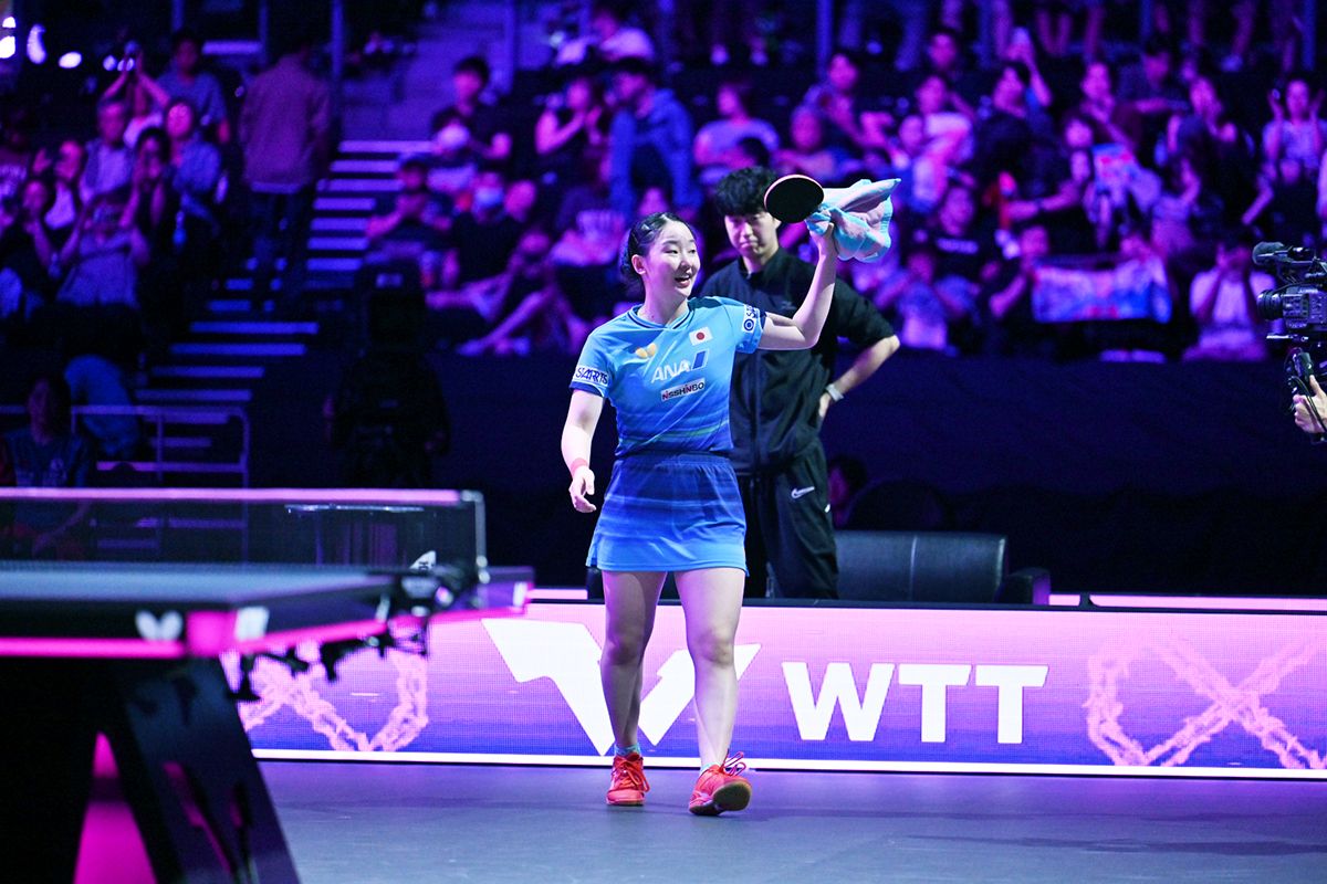 WTTチャンピオンズ横浜　女子シングルスはベスト4が決定　張本美和が準決勝進出。大藤、早田は敗退