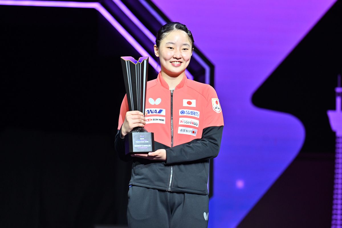 WTTチャンピオンズ横浜　女子シングルス決勝　張本美和が優勝！