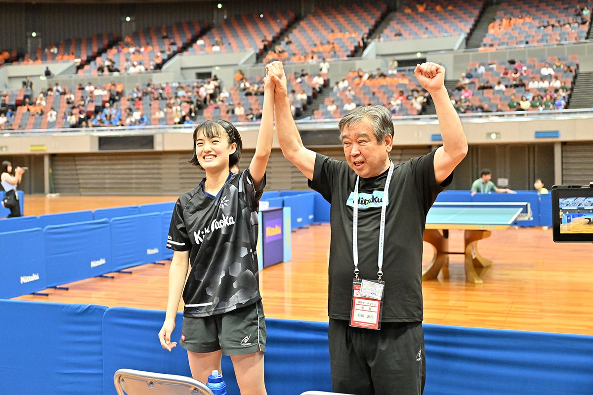 大阪インターハイ　女子シングルスは大野紗蘭（希望が丘）が優勝！ 