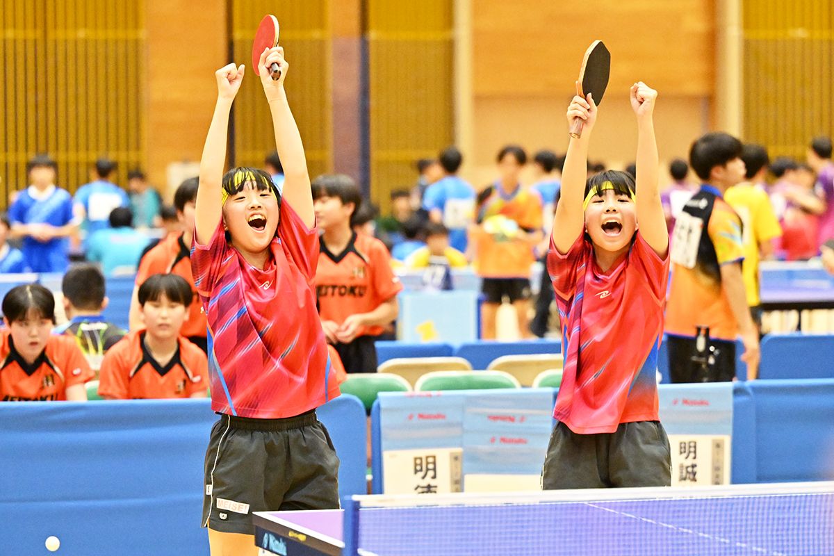 総社全中【卓球競技】 女子団体決勝トーナメントの組み合わせが決定！