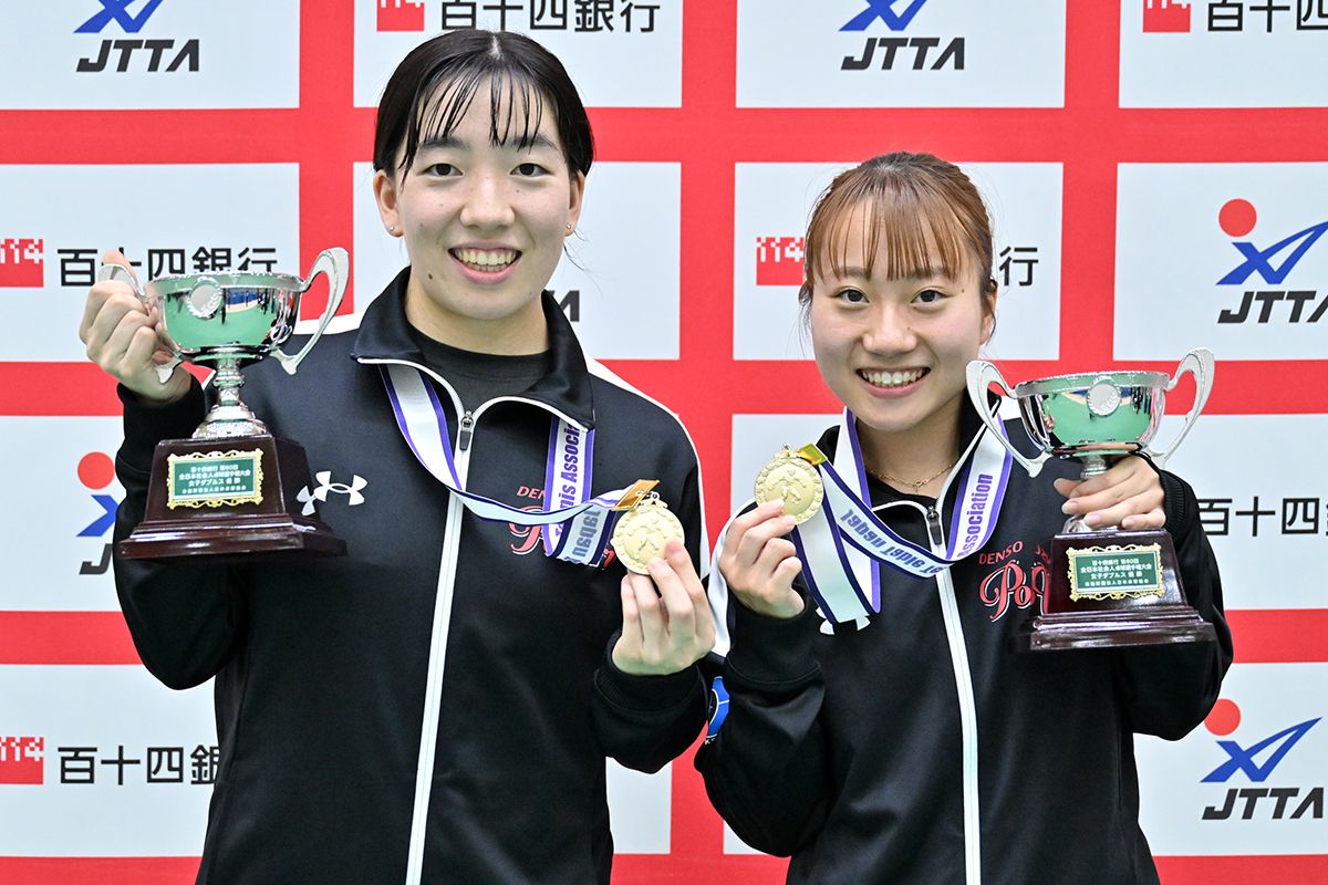 2026年全日本社会人卓球選手権大会　～女子ダブルスは菅澤柚花里／吉本はなが初優勝～