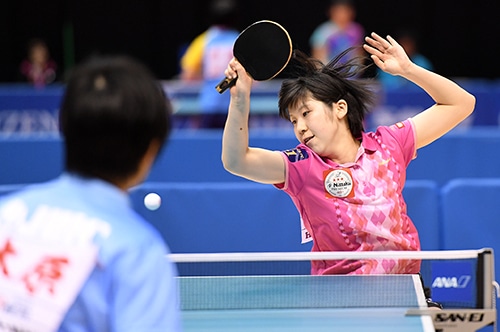 全日本卓球2017 ジュニア女子のベスト16が決定｜卓球レポート